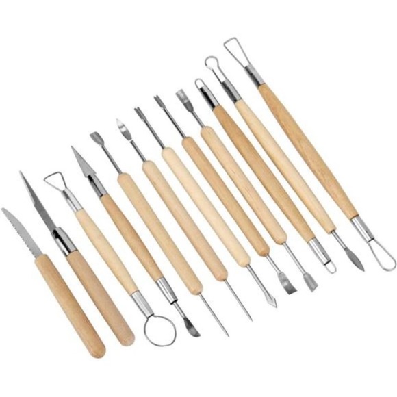 Clay Tools, Pottery Tools, Clay Sculpting Tools, Pottery Kit - Picture 4 of 9